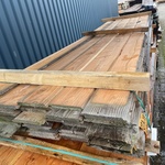 Ca. 69x Douglas wisselsponning, 18x190mm, lengte 400cm